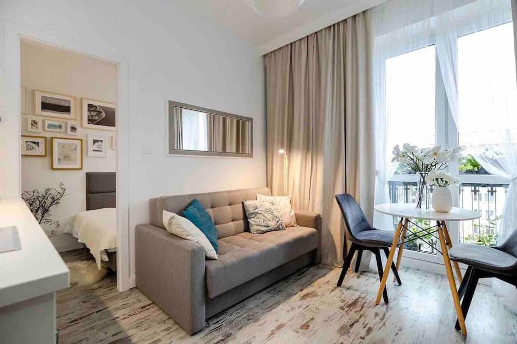 Apartmán Lux Apartament W Centrum, Plac Konstytucji, Klimatyzacja, Widokowy Varšava Exteriér fotografie