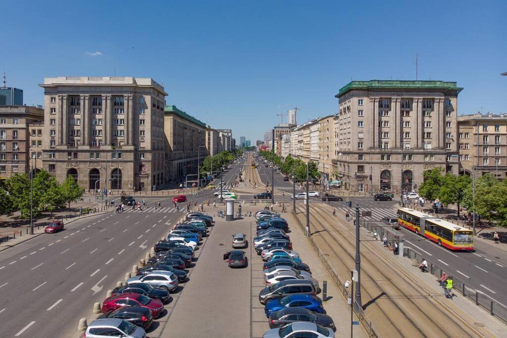 Apartmán Lux Apartament W Centrum, Plac Konstytucji, Klimatyzacja, Widokowy Varšava Exteriér fotografie